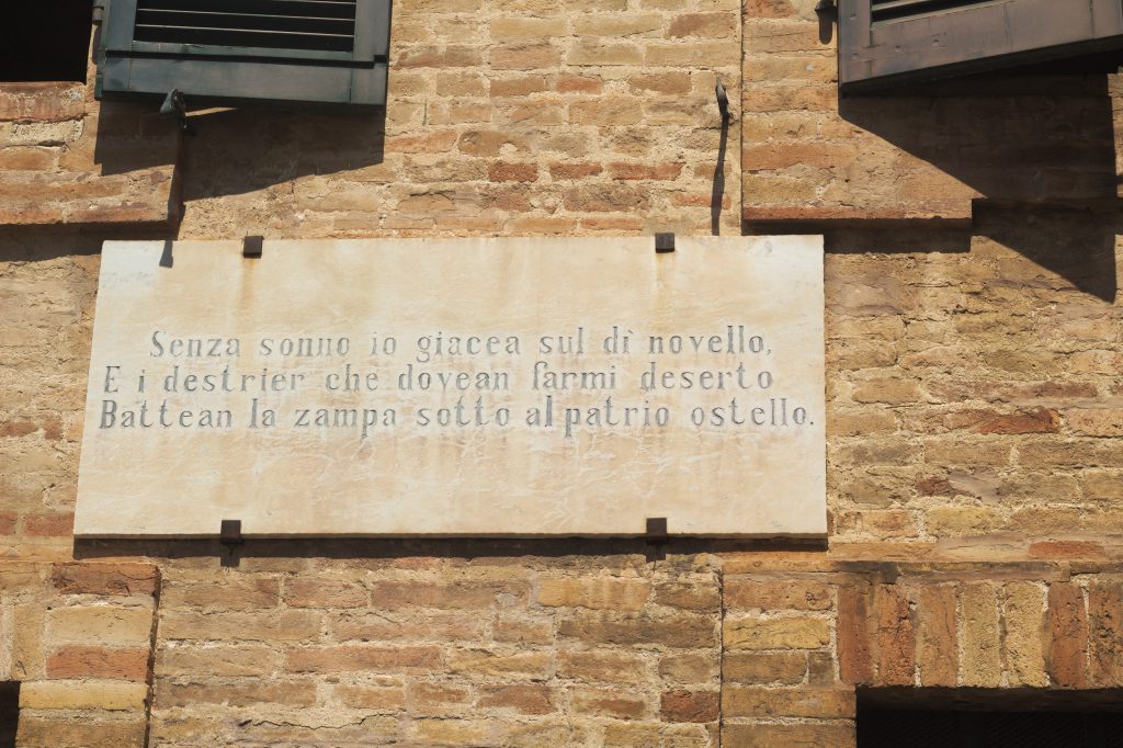 Recanati un itinerario nei luoghi di Leopardi